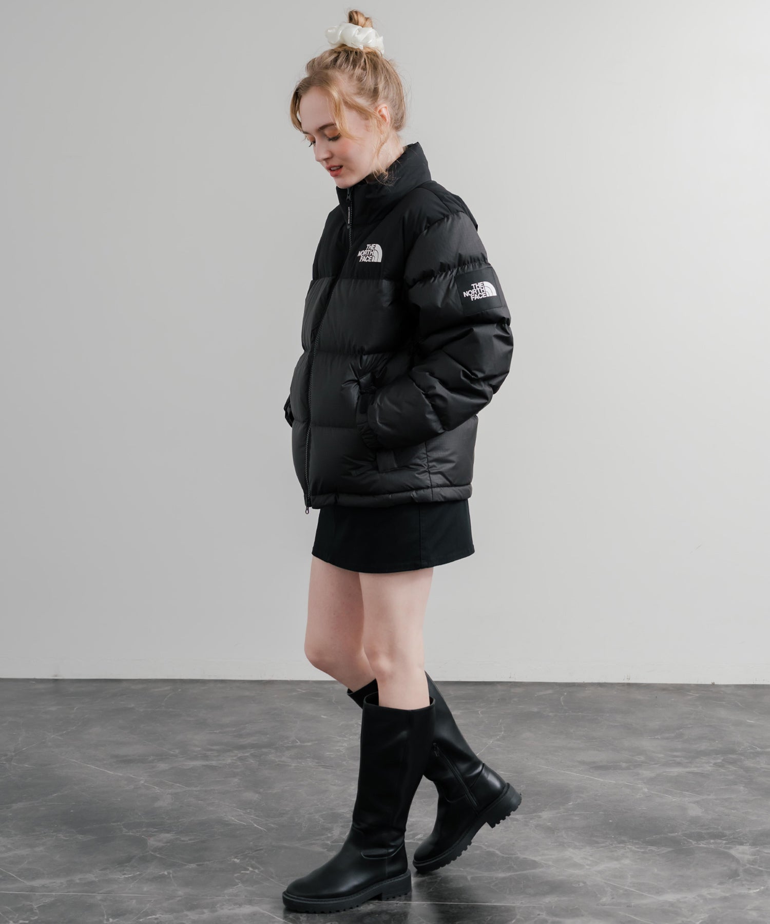 新色追加 日本未展開モデル WHITE LABEL THE NORTH FACE NOVELTY NUPTSE RDS DOWN JACKET ザ・ノースフェイス ホワイトレーベル ヌプシダウンジャケット 15360