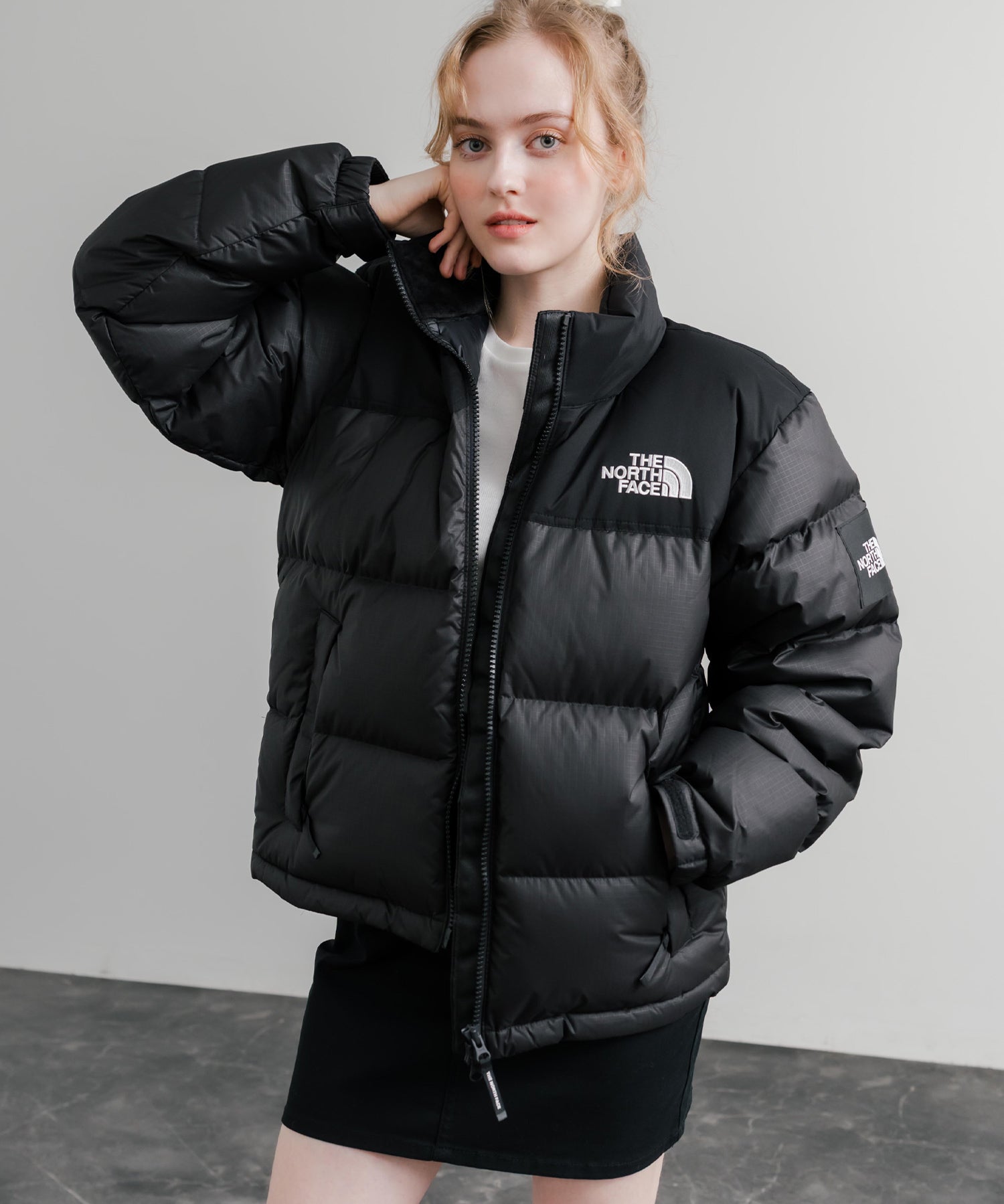 新色追加 日本未展開モデル WHITE LABEL THE NORTH FACE NOVELTY NUPTSE RDS DOWN JACKET ザ・ノースフェイス ホワイトレーベル ヌプシダウンジャケット 15360