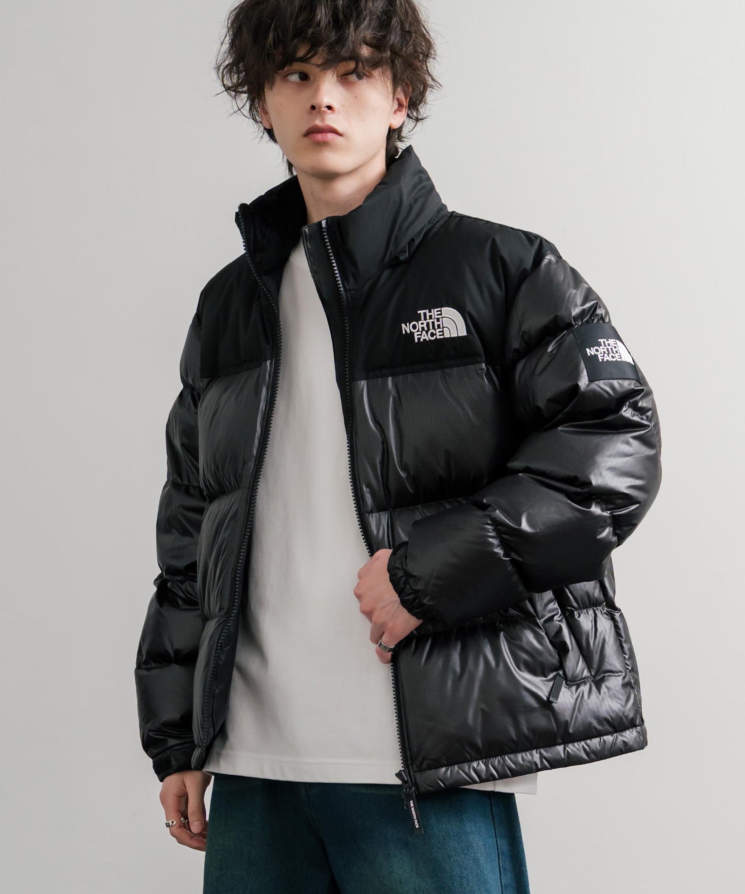 日本未展開モデル WHITE LABEL THE NORTH FACE NOVELTY NUPTSE RDS DOWN JACKET ザ・ノースフェイス ホワイトレーベル ヌプシダウンジャケット 15360