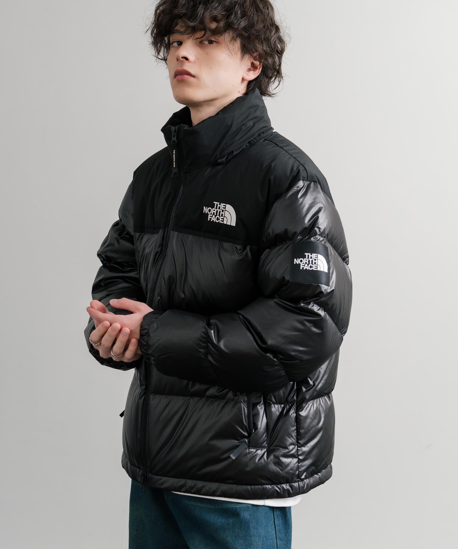 日本未展開モデル WHITE LABEL THE NORTH FACE NOVELTY NUPTSE RDS DOWN JACKET ザ・ノースフェイス ホワイトレーベル ヌプシダウンジャケット 15360