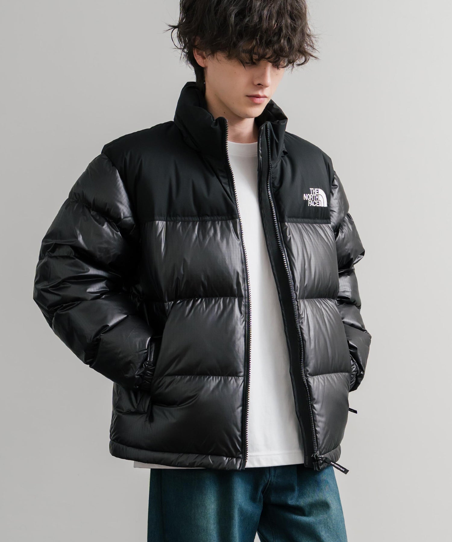 日本未展開モデル WHITE LABEL THE NORTH FACE NOVELTY NUPTSE RDS DOWN JACKET ザ・ノースフェイス ホワイトレーベル ヌプシダウンジャケット 15360