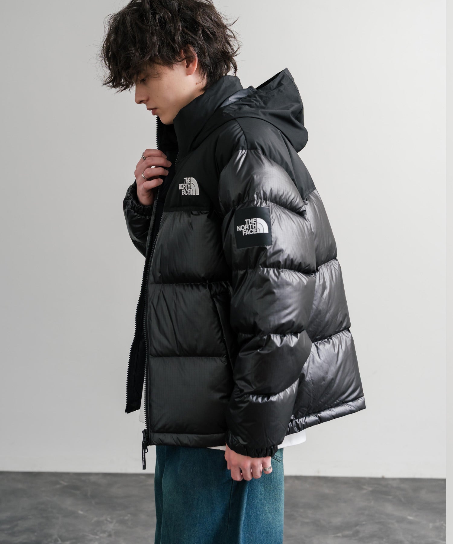 日本未展開モデル WHITE LABEL THE NORTH FACE NOVELTY NUPTSE RDS DOWN JACKET ザ・ノースフェイス ホワイトレーベル ヌプシダウンジャケット 15360