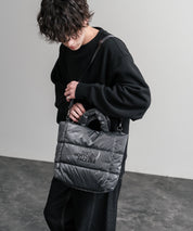 日本未展開モデル WHITE LABEL THE NORTH FACE PLUMPY TOTE BAG L 2WAYキルティングショルダートートバッグ 15361