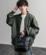 日本未展開モデル WHITE LABEL THE NORTH FACE PLUMPY TOTE BAG L 2WAYキルティングショルダートートバッグ 15361