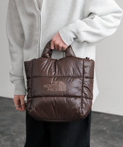 日本未展開モデル WHITE LABEL THE NORTH FACE PLUMPY TOTE BAG L 2WAYキルティングショルダートートバッグ 15361