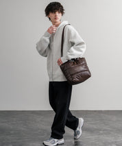 日本未展開モデル WHITE LABEL THE NORTH FACE PLUMPY TOTE BAG L 2WAYキルティングショルダートートバッグ 15361