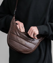 日本未展開モデル WHITE LABE THE NORTH FACE NEW HOBO BAG MINI 2WAYキルティングショルダーハンドミニバッグ 15362