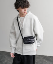 日本未展開モデル WHITE LABEL THE NORTH FACE CHUBBY CROSS BAG MINI ラウンド型キルティングミニクロスショルダーバッグ 15363