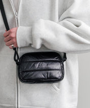日本未展開モデル WHITE LABEL THE NORTH FACE CHUBBY CROSS BAG MINI ラウンド型キルティングミニクロスショルダーバッグ 15363