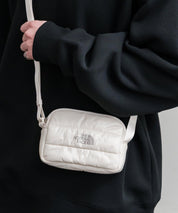 日本未展開モデル WHITE LABEL THE NORTH FACE CHUBBY CROSS BAG MINI ラウンド型キルティングミニクロスショルダーバッグ 15363