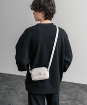 日本未展開モデル WHITE LABEL THE NORTH FACE CHUBBY CROSS BAG MINI ラウンド型キルティングミニクロスショルダーバッグ 15363