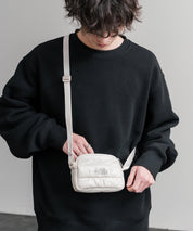 日本未展開モデル WHITE LABEL THE NORTH FACE CHUBBY CROSS BAG MINI ラウンド型キルティングミニクロスショルダーバッグ 15363
