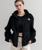 日本未展開モデル THE NORTH FACE ザ・ノースフェイス WHITE LABEL ホワイトレーベル COMFY ALPHA FLEECE ZIP UP ワンポイントロゴ刺繍ボアジャケット 15367