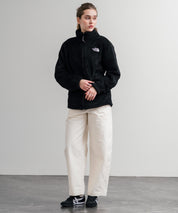 日本未展開モデル THE NORTH FACE ザ・ノースフェイス WHITE LABEL ホワイトレーベル COMFY ALPHA FLEECE ZIP UP ワンポイントロゴ刺繍ボアジャケット 15367