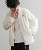 日本未展開モデル THE NORTH FACE ザ・ノースフェイス WHITE LABEL ホワイトレーベル COMFY ALPHA FLEECE ZIP UP ワンポイントロゴ刺繍ボアジャケット 15367