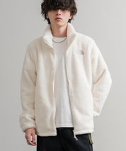 日本未展開モデル THE NORTH FACE ザ・ノースフェイス WHITE LABEL ホワイトレーベル COMFY ALPHA FLEECE ZIP UP ワンポイントロゴ刺繍ボアジャケット 15367