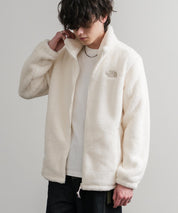 日本未展開モデル THE NORTH FACE ザ・ノースフェイス WHITE LABEL ホワイトレーベル COMFY ALPHA FLEECE ZIP UP ワンポイントロゴ刺繍ボアジャケット 15367