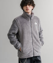 日本未展開モデル THE NORTH FACE ザ・ノースフェイス WHITE LABEL ホワイトレーベル COMFY ALPHA FLEECE ZIP UP ワンポイントロゴ刺繍ボアジャケット 15367