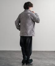 日本未展開モデル THE NORTH FACE ザ・ノースフェイス WHITE LABEL ホワイトレーベル COMFY ALPHA FLEECE ZIP UP ワンポイントロゴ刺繍ボアジャケット 15367