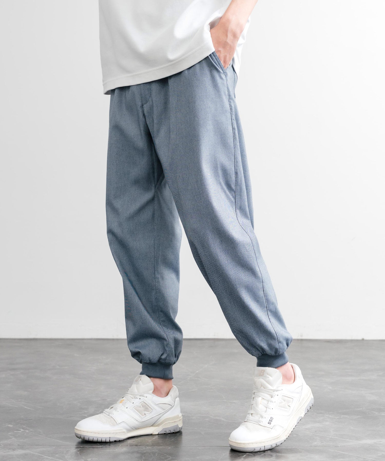 接触冷感 多機能ストレッチクロップドイージージョガーパンツ 15368