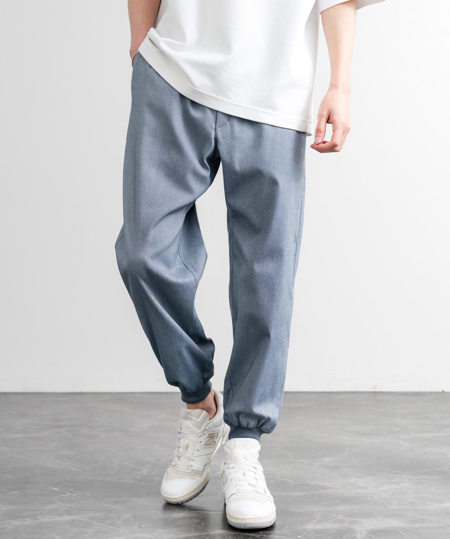 接触冷感 多機能ストレッチクロップドイージージョガーパンツ 15368