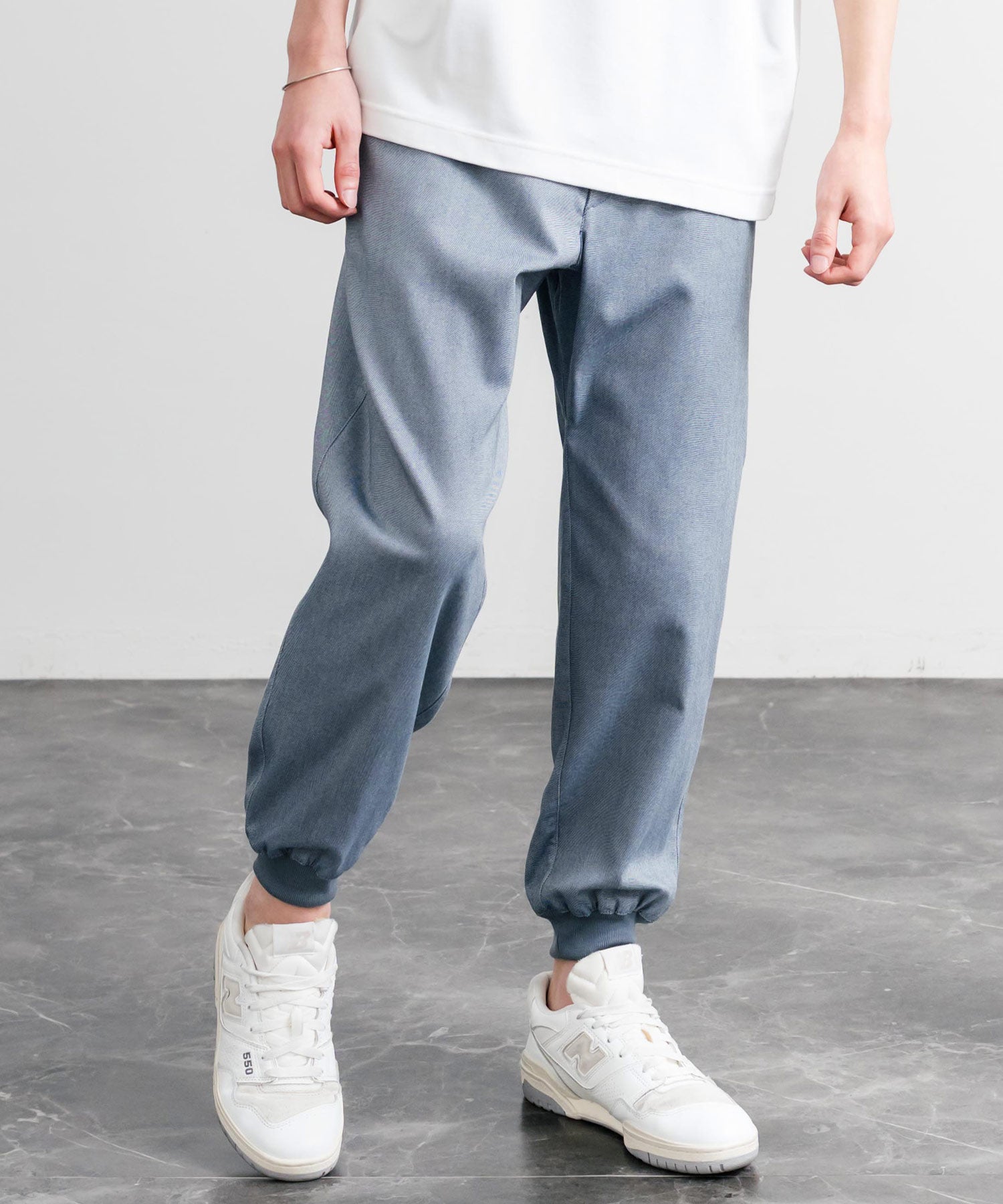 接触冷感 多機能ストレッチクロップドイージージョガーパンツ 15368