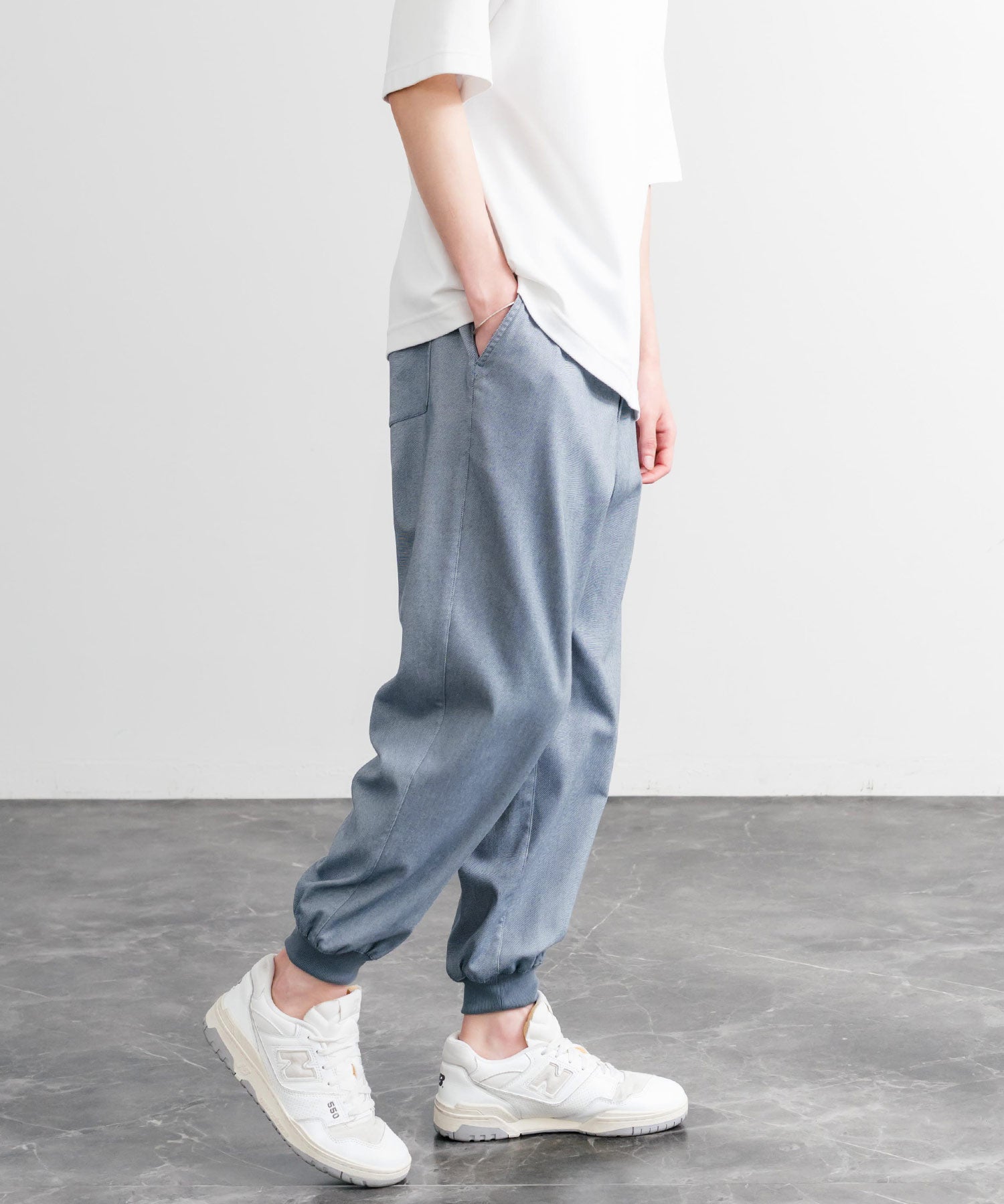 接触冷感 多機能ストレッチクロップドイージージョガーパンツ 15368