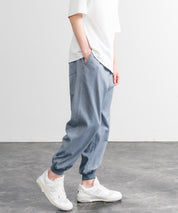 接触冷感 多機能ストレッチクロップドイージージョガーパンツ 15368