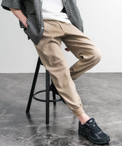 接触冷感 多機能ストレッチクロップドイージージョガーパンツ 15368