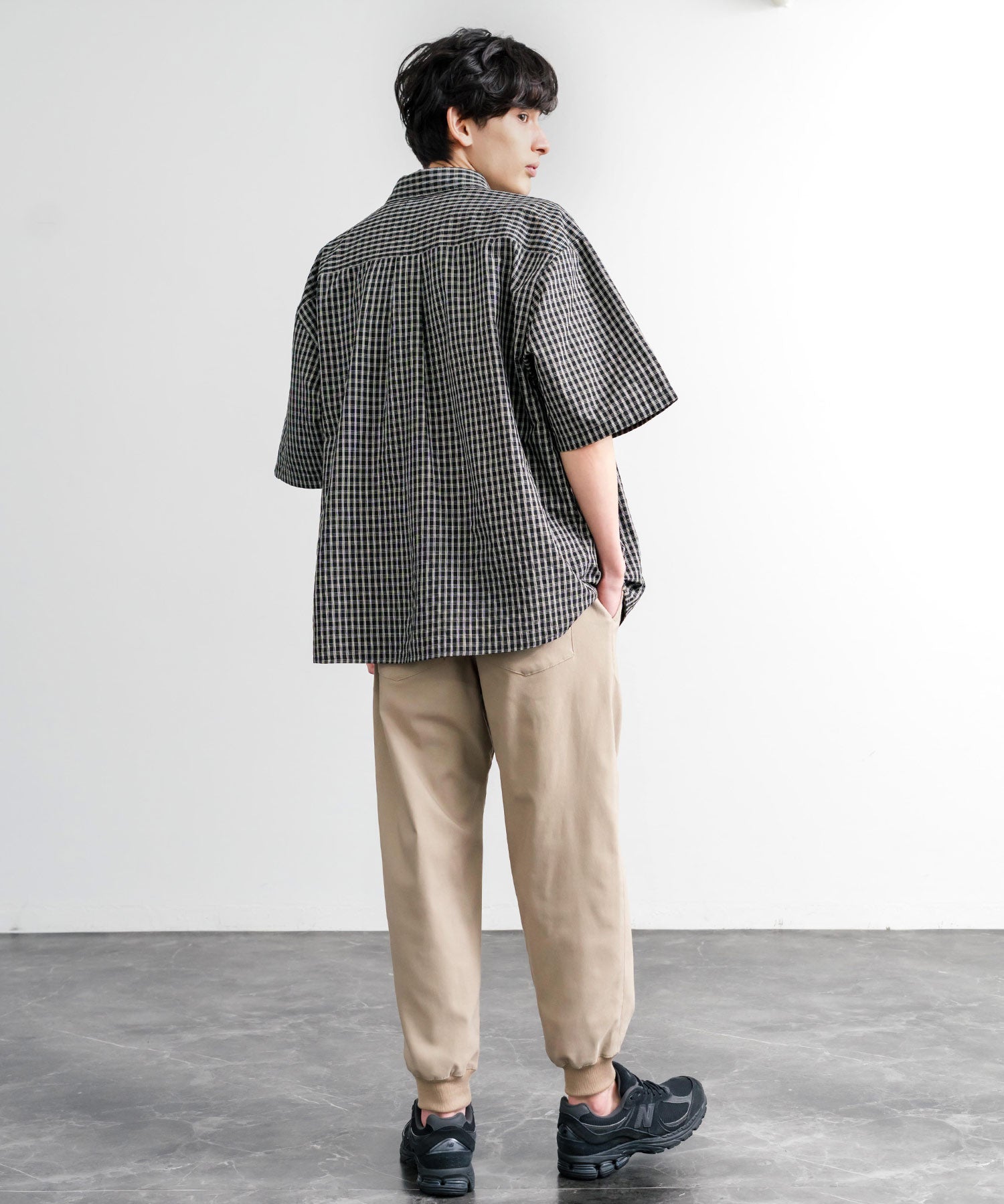 接触冷感 多機能ストレッチクロップドイージージョガーパンツ 15368