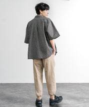 接触冷感 多機能ストレッチクロップドイージージョガーパンツ 15368