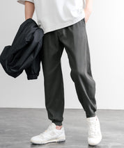 接触冷感 多機能ストレッチクロップドイージージョガーパンツ 15368