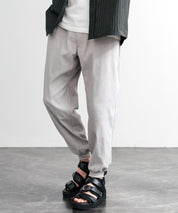 接触冷感 多機能ストレッチクロップドイージージョガーパンツ 15368