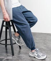 接触冷感 多機能ストレッチクロップドイージージョガーパンツ 15368