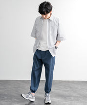 接触冷感 多機能ストレッチクロップドイージージョガーパンツ 15368