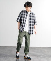 接触冷感 多機能ストレッチクロップドイージージョガーパンツ 15368