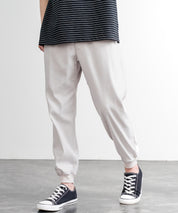 接触冷感 多機能ストレッチクロップドイージージョガーパンツ 15368