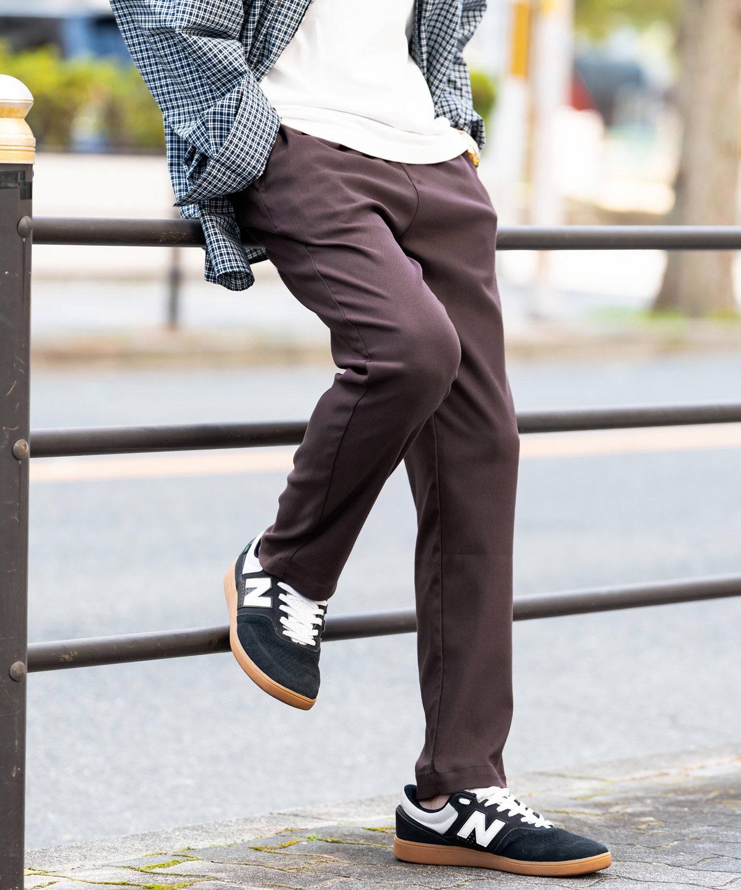 新色追加 多機能 接触冷感ストレッチイージーテーパードパンツ 15369