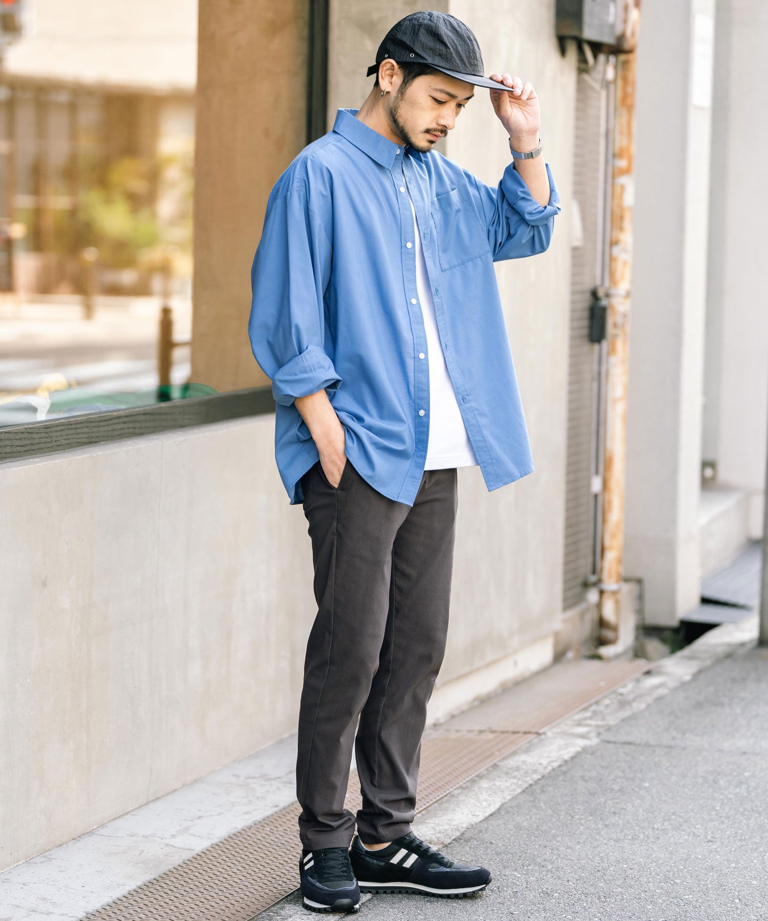 新色追加 多機能 接触冷感ストレッチイージーテーパードパンツ 15369