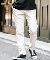 新色追加 多機能 接触冷感ストレッチイージーテーパードパンツ 15369