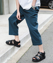 多機能 接触冷感ストレッチUVカットクロップドイージーパンツ 15370