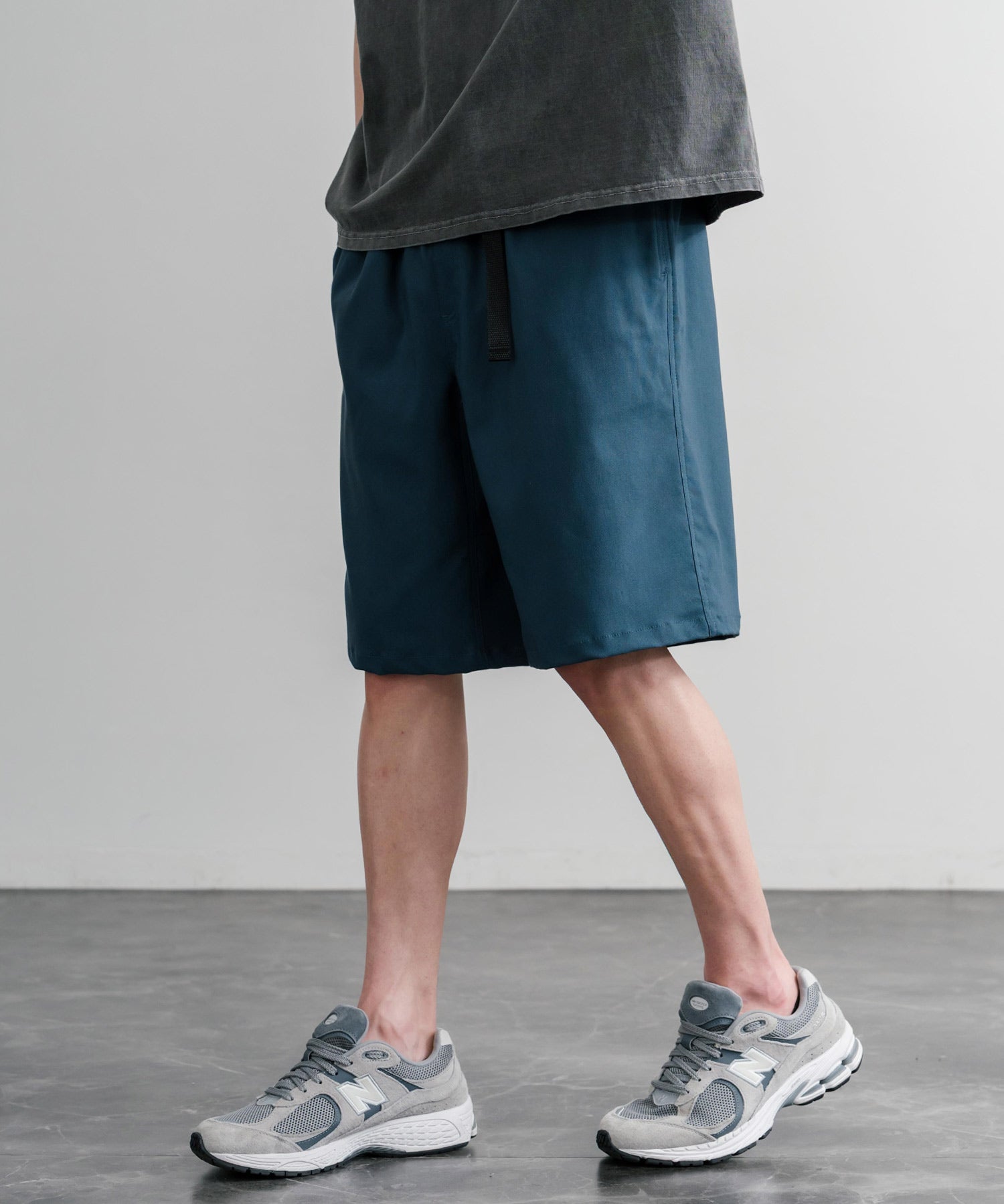 接触冷感 多機能素材ショートクライミングイージーワイドパンツ 15371