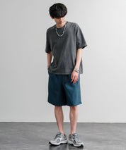 接触冷感 多機能素材ショートクライミングイージーワイドパンツ 15371