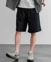 接触冷感 多機能素材ショートクライミングイージーワイドパンツ 15371