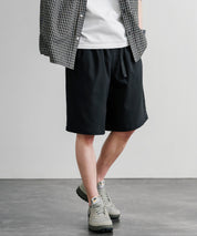 接触冷感 多機能素材ショートクライミングイージーワイドパンツ 15371