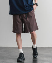 接触冷感 多機能素材ショートクライミングイージーワイドパンツ 15371