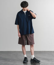 接触冷感 多機能素材ショートクライミングイージーワイドパンツ 15371