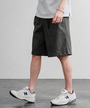 接触冷感 多機能素材ショートクライミングイージーワイドパンツ 15371