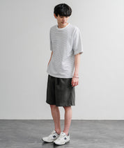 接触冷感 多機能素材ショートクライミングイージーワイドパンツ 15371