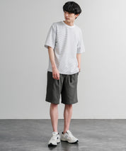 接触冷感 多機能素材ショートクライミングイージーワイドパンツ 15371